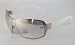 Ladies Fashion Shades / Sunglasses Oversized & Wide - Silver
