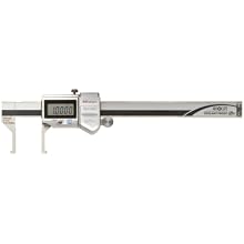 Mitutoyo ABSOLUTE 573-745 Digital Caliper, Stainless Steel, Battery Powered, Inch/Metric, Nib Style Jaw, 0-6" Range, +/-0.002" Accuracy, 0.0005" Resolution, Meets IP67 Specifications