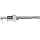Mitutoyo ABSOLUTE 573-745 Digital Caliper, Stainless Steel, Battery Powered, Inch/Metric, Nib Style Jaw, 0-6" Range, +/-0.002" Accuracy, 0.0005" Resolution, Meets IP67 Specifications