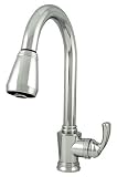 14 Majestic Chrome Kitchen Faucet Integrated Pull Spray