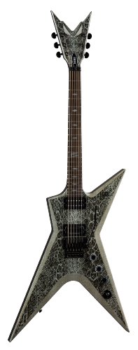 Dean Stealth Floyd Rose Electric Guitar with Case (Snake Skin Graphic