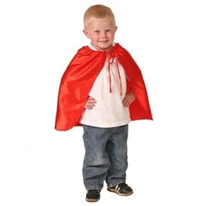 Kids Red 20 Superhero Dressup Capes Dozen