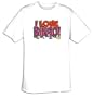 I Love Bingo! Fun Game T-shirt, Large, Orange