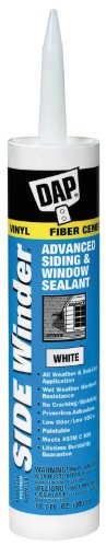 Dap 00801 12 Pack 10.1 oz. Side Winder Advanced Polymer Siding and Window Sealant, White