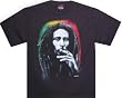 BOB MARLEY - Smoking - Black T-shirt