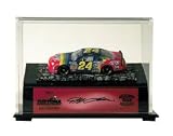 Jeff Gordon 1997 Daytona Die Cast Car with Actual Race Used Track Piece Display Case