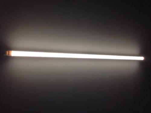 MegaUniversal - Brightest 18W 4-Feet T8 LED Tube Lights, Frosted Cover, 60W Fluorescent Tube Replacement (4-Pack, Cool White)