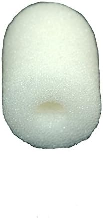 Microphone Windscreen Windtech 1400 Series White Inside Dia .375"