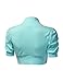 J.TOMSON Womens Trendy Short Sleeve Bolero Cardigan