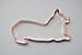 Playful Corgi Cookie Cutter (5 Inch, Copper)