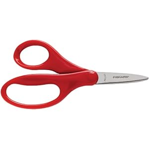 Fiskars 94307097 Kids Classic 5" Pointed Tip Scissors - Colors may vary