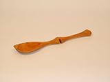 Pot-Sitter Notched Spoon Right-Handed in Cherry by Chester P Basil