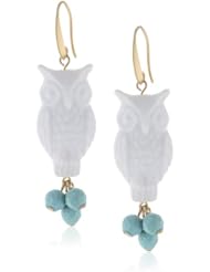David Aubrey "Rissa" Owl Drop Earrings