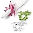 Acrylic Hummingbird Napkin Rings- Set of 6 Assorted