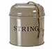 string dispenser made of metal - mouse coloured - a great stocking filler or Christmas garden gift.