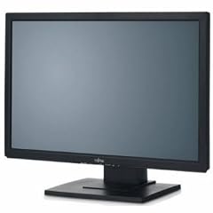 FUJITSU Display E22W-5 matt schwarz 55,9cm 22 Zoll wide analog+digital 1000:1 5ms 170/170 250cd/m2 16:10 2x1W 100mm VESA 3 Jahre C+R