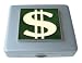 Dollar Sign Mirror Pill Box