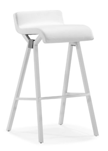 Zuo Modern Xert Bar Chair White (Set of 2) Zuo Modern Xert Bar Chair White (Set of 2)