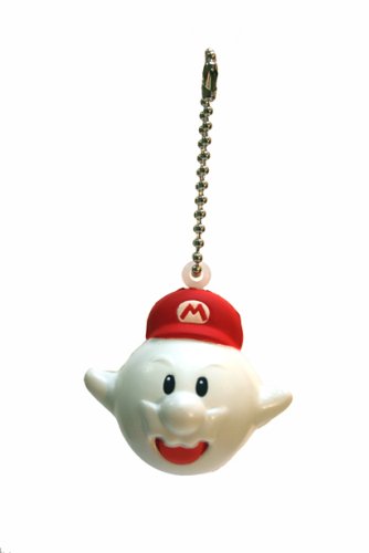 Super Mario Galaxy Mario als Boo Schluesselanhaenger Squeeze