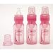 Dr. Brown's BPA Free Baby Bottles 4 Oz. - Pink - 3 Pack