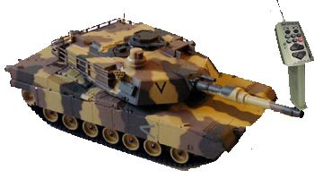RC PANZER ABRAMS 1:24 SCHIESSEND ORIGINAL HENG LONG