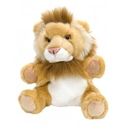 Lion Plush Hand Puppet 10"