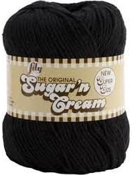 Bulk Buy: Lily Sugar'n Cream Yarn Solids SUPER SIZE (2-pack) Bright Navy 102018-18009