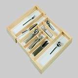 BESTECKKASTEN VA RIAB. HOLZ HELL17084 Bild