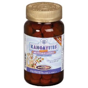 Solgar - Kangavites Bouncin' Berry, 120 chewable tablets