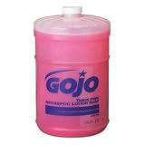 Gojo Thick Pink Antiseptic Lotion Soap, 1 Gallon, Floral Scent Category: Hand Sanitizers Gojo Thick Pink Antiseptic Lotion Soap, 1 Gallon, Floral Scent Category: Hand Sanitizers
