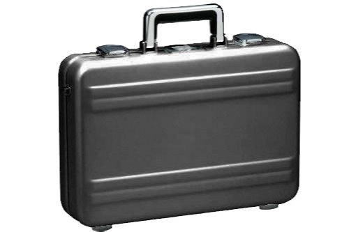 Zero Halliburton DZ3 Deluxe Collection 3 Computer Case Gun Metal