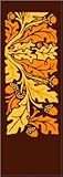 IMAGE OF 30 x 94-96 IN - Seasonal Banner - Oak leaves & Acorns