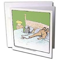 Londons Times Funny Bugs and Slugs Cartoons - Ant Codependency Ants Who Love Too Much - Greeting Cards-12 Greeting Cards with envelopes