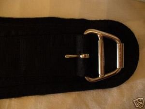 SMART CINCH WEAVER WESTERN GIRTH black ROPER FELT TACK 34 INCH