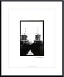 Art Poster Metal Framed Print - Ghost Tug - Artist: Laura DeNardo- Poster Size: 24 X 19