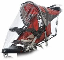 InSTEP Swivel Wheel Jogger Single Stroller Weather Shield in Clear