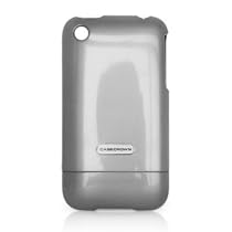 CaseCrown iPhone 3G 3GS Metallic Glider Case (Silver)