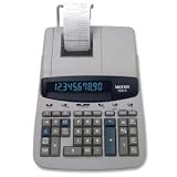 Victor 1530-6 Desktop Calculator, 10-Digit Fluorescent, Two-Color Printing, B...