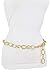 TFJ Women Gold Metal Chunky Chain Links Skinny Fashion Belt Hip High Waist Plus XL XXL