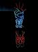 PYSICAL(TM) 15ft Neon Light El Wire w/ Battery Pack for Parties, Halloween Decoration (Red)