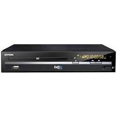 Dyon Voyager Digitaler Satelliten-Receiver mit DVD-Player (DVB-S, EPG, USB 2.0) schwarz