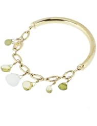 Womens Gold Tone Stretchable Bracelet