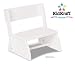 Large Wood Flip Stool / Chair Select Color: White - 15801