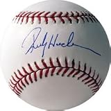Rickey Henderson Autographed/Hand Signed MLB Game Baseball Oakland Athletics