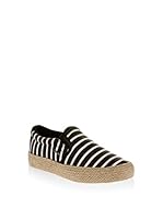 DKNY Slip-On (Negro / Blanco)