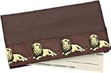 Lion Checkbook Cover