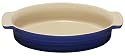 Le Creuset Stoneware Oval Dish, 28 cm, Graded Blue