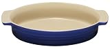 from Le Creuset Le Creuset Stoneware Oval Dish, 28 cm, Graded Blue (Model PG1040-2830)