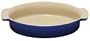 Le Creuset Stoneware 11-1/2-Inch Oval Dish, Cobalt Blue