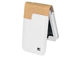 Produkt-Bild: Cool Bananas TimeLess Klapp-Ledertasche f&uuml;r iPhone 4 in wei&szlig;